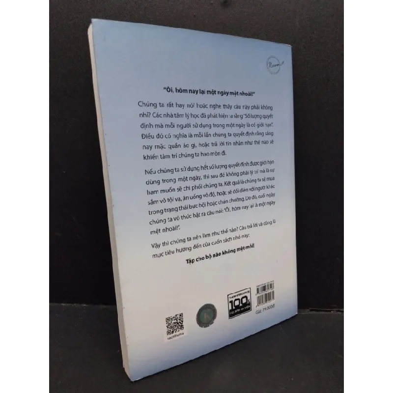 [Phiên Chợ Sách Cũ] Thói quen sinh hoạt nuôi dưỡng não bộ 2022 2303 427315