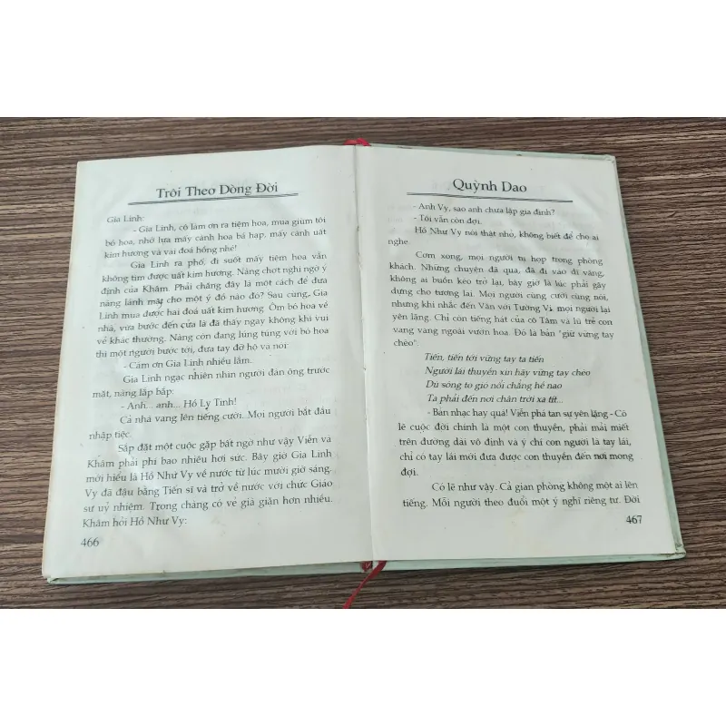 Tiểu thuyết TRÔI THEO DÒNG ĐỜI (Quỳnh Dao) - bìa cứng 468 trang 778159