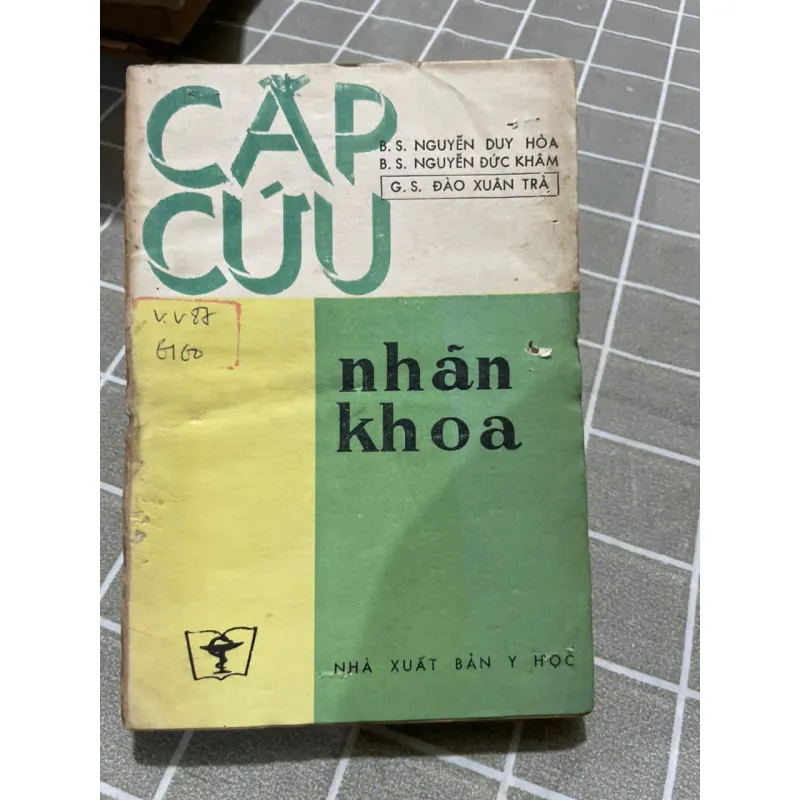 CẤP CỨU NHÃN KHOA - SÁCH Y HỌC HIỆN ĐẠI 556833