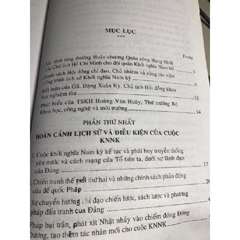 Lịch Sử Khởi Nghĩa Nam Kỳ-Ấn phẩm kỷ niệm 60 năm cuộc khởi nghĩa Nam Kỳ- Năm XB 2001- khổ 16x24cm,610 trang- Sách lưu kho có ố cạnh 443737