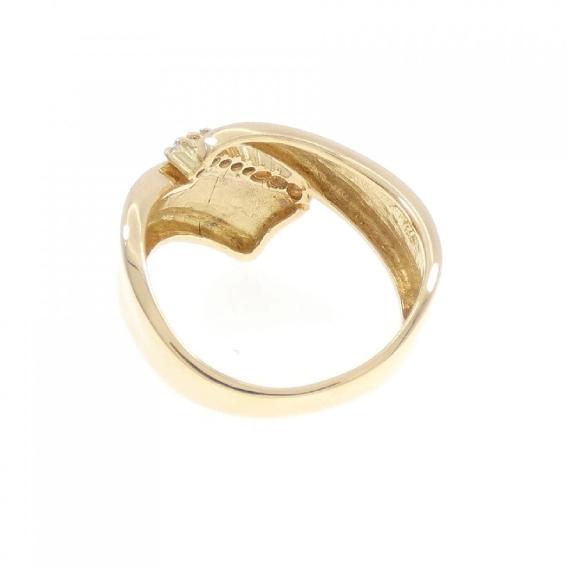 Nhẫn kim cương K18YG 0.1CT - Hàng hiệu Chính hãng 855897