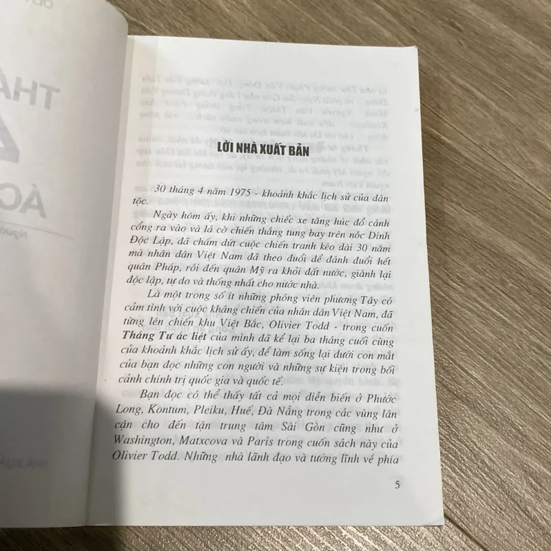 THÁNG 4 ÁC LIỆT, OLIVIER TODD (XB 2004) 797829