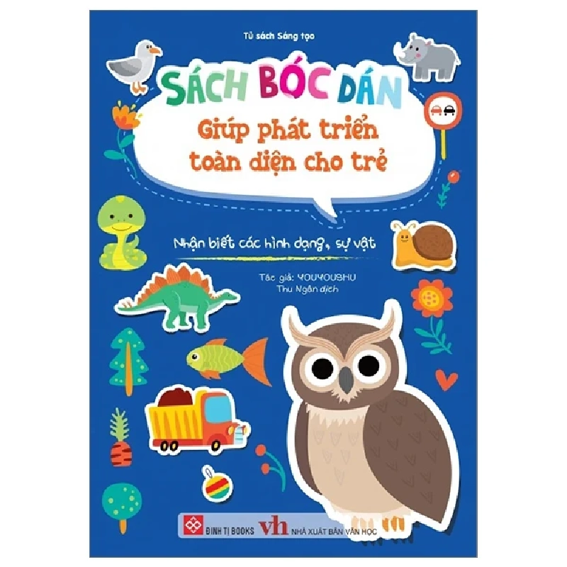 Sách Bóc Dán Giúp Phát Triển Toàn Diện Cho Trẻ - Nhận Biết Các Hình Dạng, Sự Vật - YOUYOUSHU 306720