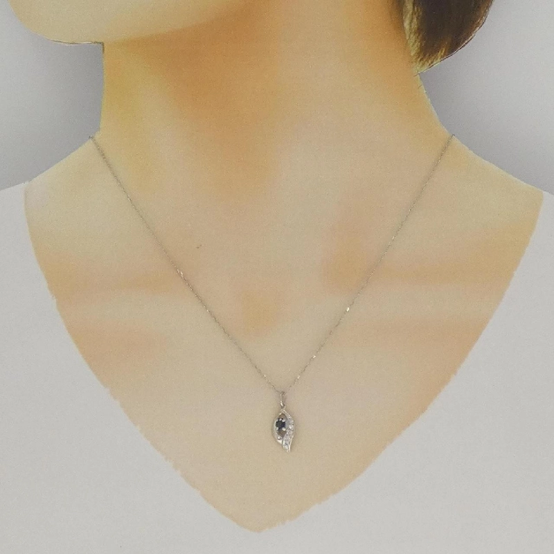 PT/PT850 Dây chuyền Sapphire 0.33CT - Hàng hiệu Chính hãng 860901