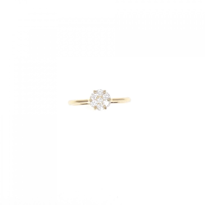 Nhẫn kim cương hoa K18YG 0.20CT - Hàng hiệu Authentic 855493