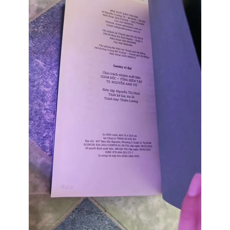 Gatsby Vĩ Đại - F. Scott Fitzgerald 598362