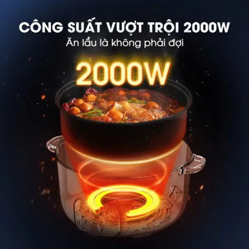 Nồi lẩu hấp KALITE KL568-S đa năng 2 tầng dung tích 11L 577571