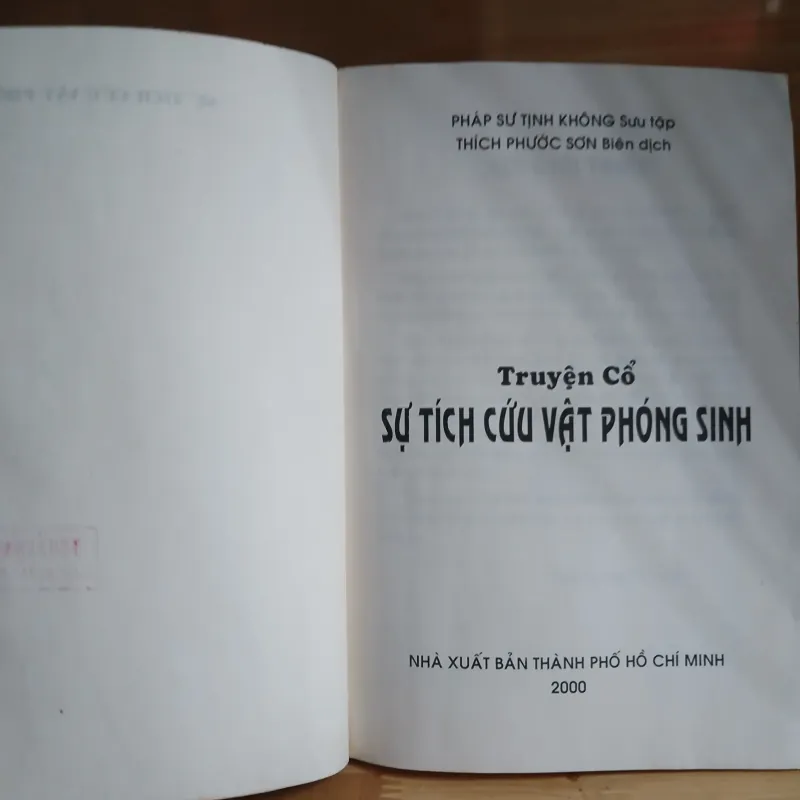 Truyện Cổ Sự Tích Cứu Vật Phóng Sinh - Pháp Sư Tịnh Không sưu tập 1027060