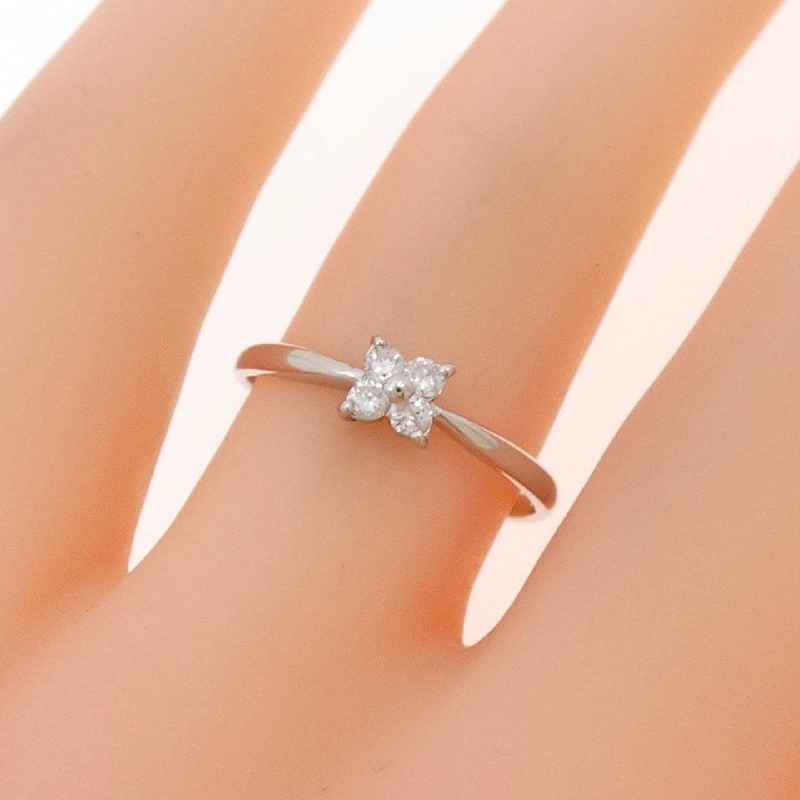 Nhẫn kim cương hoa PT900 0.1CT - Hàng hiệu Authentic 846889