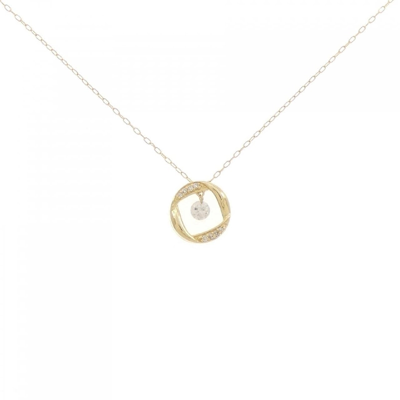 Dây chuyền kim cương K18YG 0.15CT - Hàng hiệu Chính hãng 858541