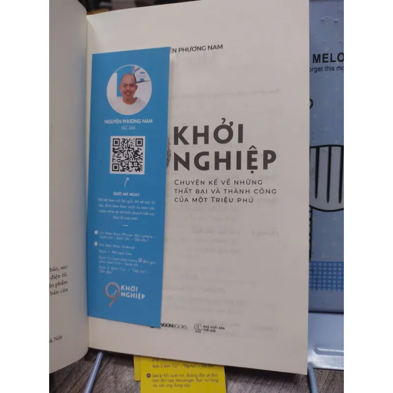 Sách: 9 lần khởi nghiệp - Nguyễn Phương Nam (A2) 590032