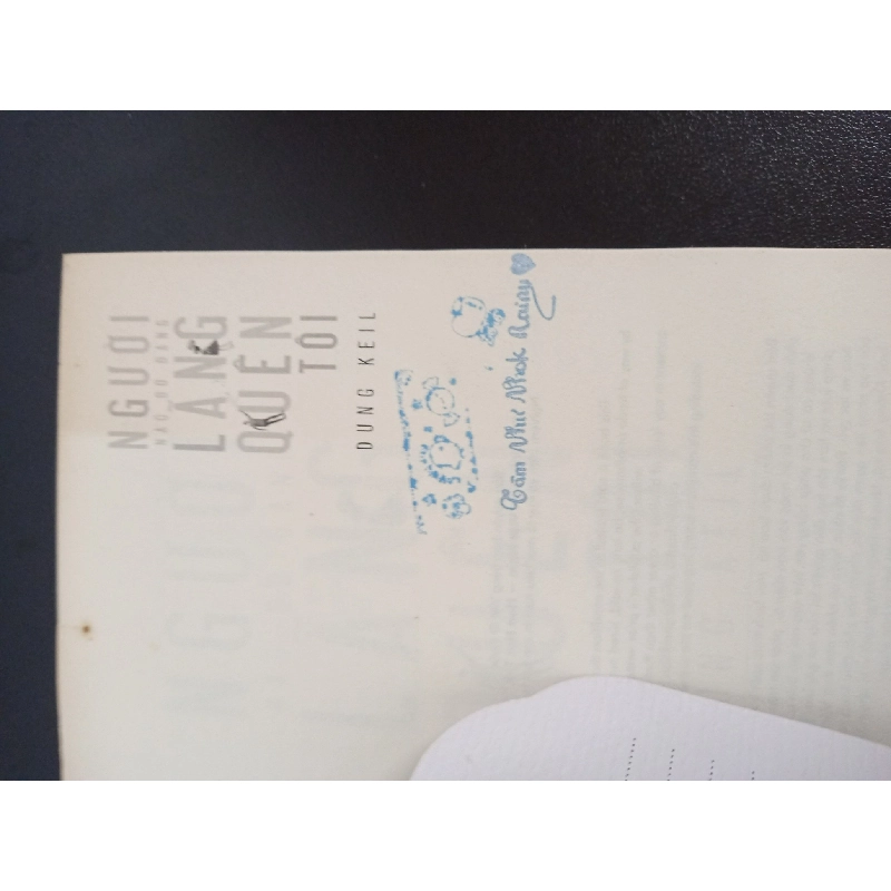 Người Nào Đó Đang Lãng Quên Tôi (2015) - Dung Keil Mới 90% HCM.ASB2902 913137