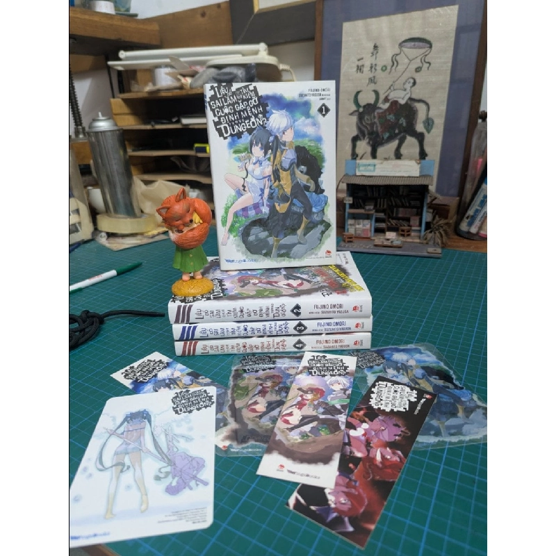 Light novel liệu có sai lầm khi tìm kiếm cuộc gặp gỡ định mệnh trong dungeon - Fujino Omori 740092