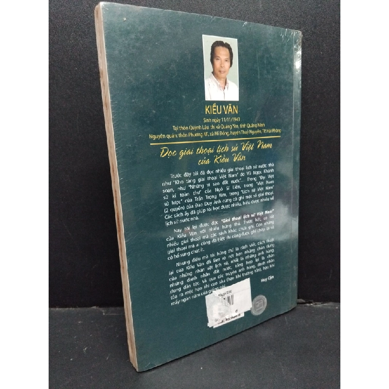 Giai thoại lịch sử Việt Nam tập 8 Kiều Văn (có seal) mới 80% ố vàng HCM.ASB0811 448132