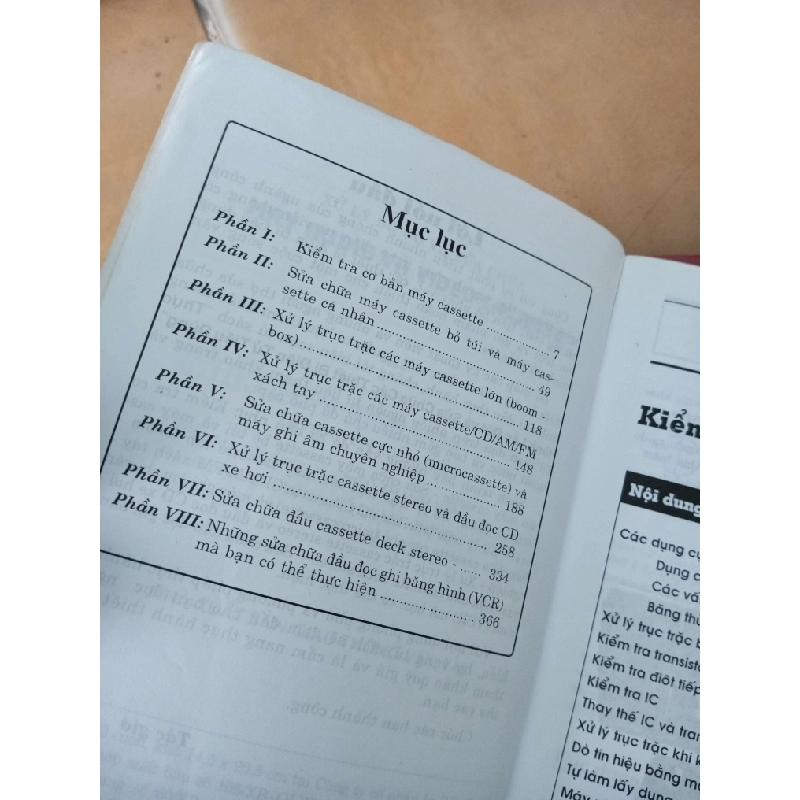 Xử lý sự cố và sửa chữa máy audio video cassette 2005 VAVO-A2 969197