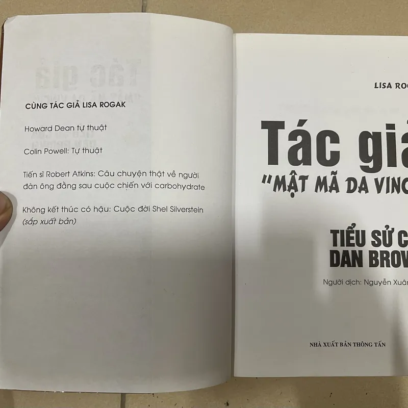 Tác giả mật mã Da Vinci - Tiểu sử của Dan Brown (c43) 592437