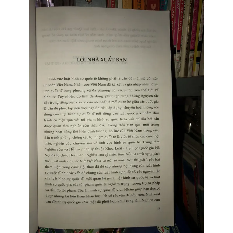 Những vấn đề lý luận, thực tiễn về luật hình sự quốc tế - PGS. TS. Nguyễn Ngọc Chí 596149