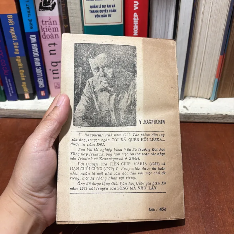 II Văn Học Nga: Hạn Cuối Cùng - V. RAXPUCHIN - 1986 783175