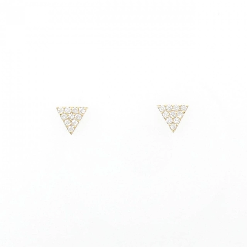 K18YG Bông tai kim cương 0.20CT - Hàng hiệu Chính hãng 870980