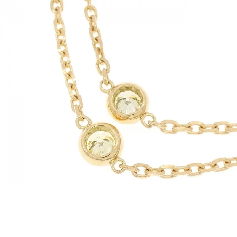 K18YG Dây chuyền kim cương 2.03CT - Hàng hiệu Authentic 846387