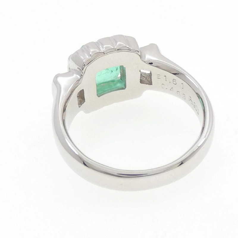 Nhẫn Emerald PT900 1.61CT - Hàng hiệu Chính hãng 848697