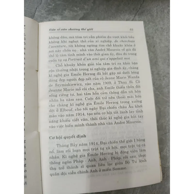 CỬA SỔ VĂN CHƯƠNG THẾ GIỚI - TRẦN THIỆN ĐẠO 577795