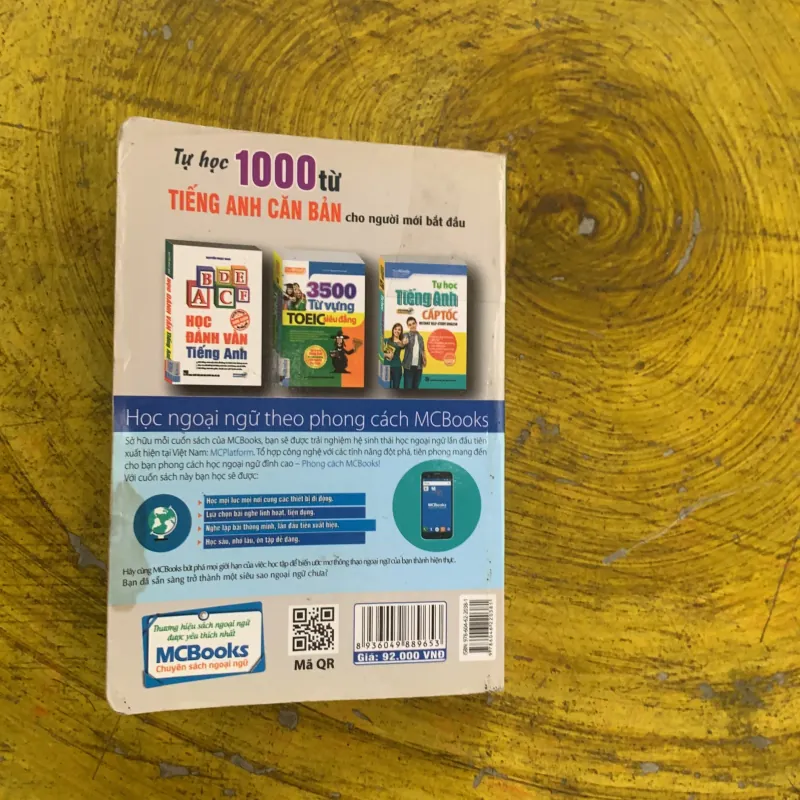 TỰ HỌC 1000 TỪ TIẾNG ANH CĂN BẢN CHO NGƯỜI MỚI BẮT ĐẦU- WOO BO HYUN 1022803