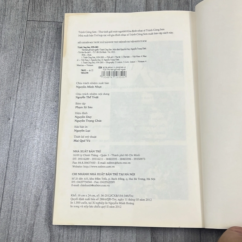 Trịnh công sơn- thư tình gửi một người. 3b5 542792