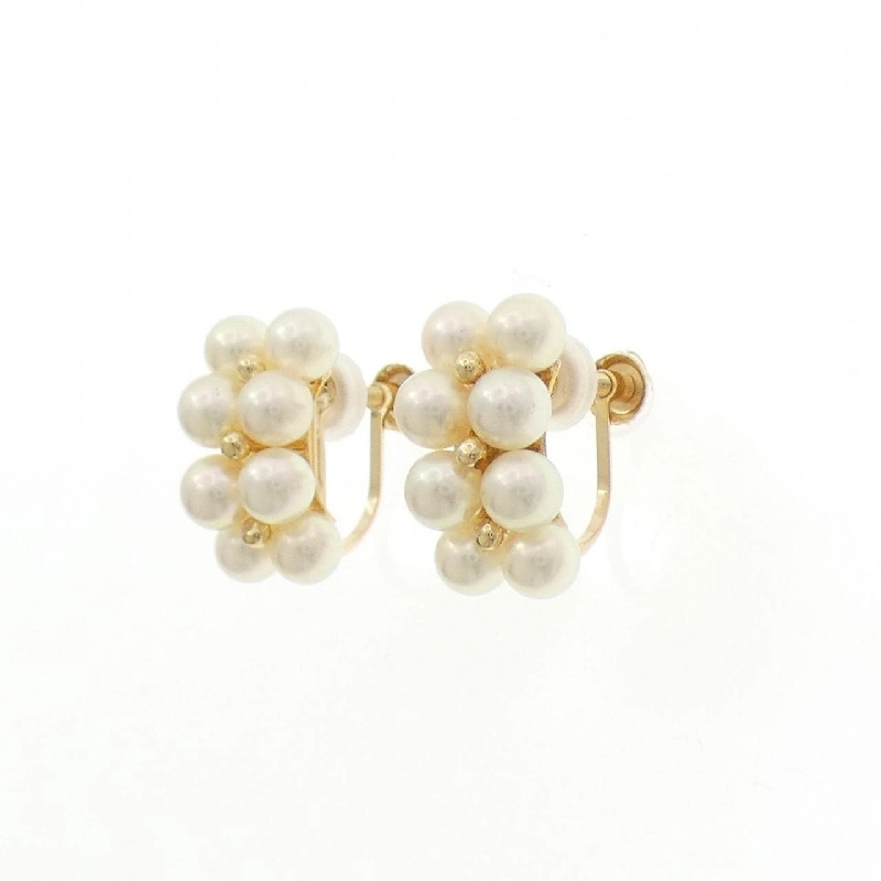 K18YG Bông tai ngọc trai Akoya - Hàng hiệu Authentic 872354