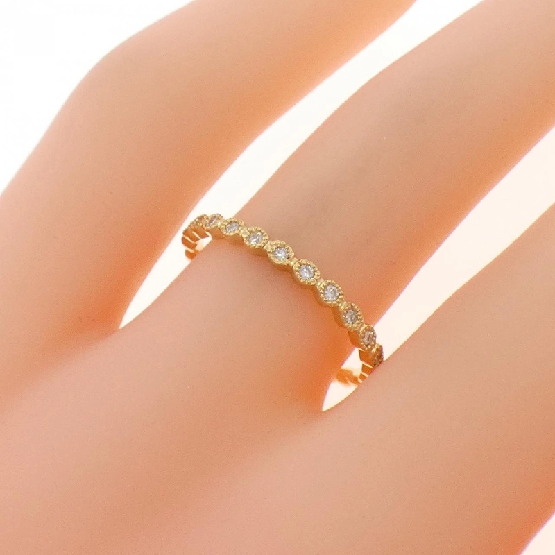 Nhẫn kim cương K18YG 0.10CT - Hàng hiệu chính hãng 853393