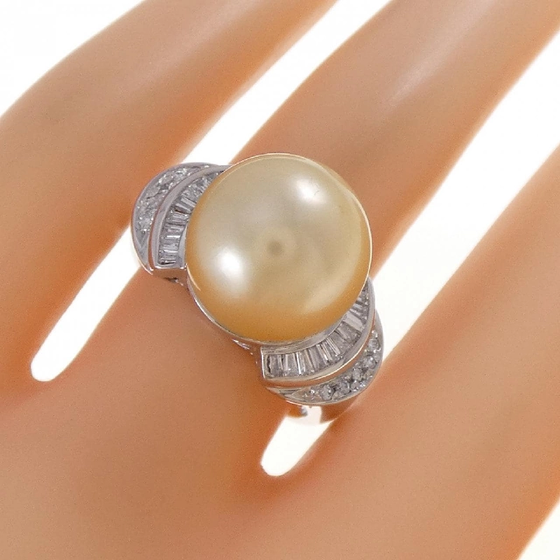 Nhẫn ngọc trai trắng PT900 11.9mm - Hàng hiệu Authentic 852554