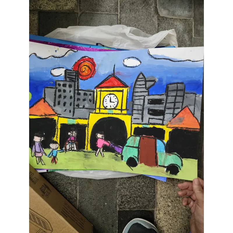 Combo 25 bức tranh vẽ acrylic về phong cảnh 799924