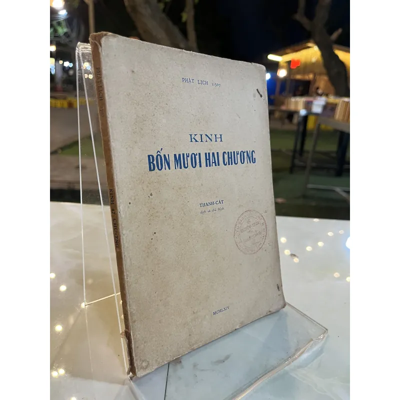 KINH BỐN MƯƠI HAI CHƯƠNG - THANH CÁT 779122