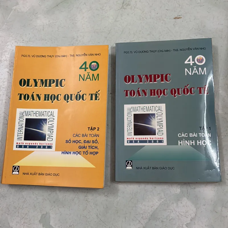 40 năm Olympic Toán học quốc tế (2 tập) 1005405