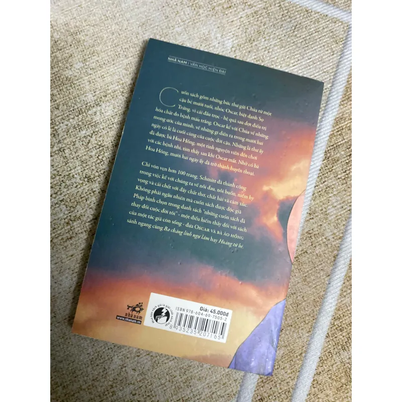 Sách Cánh buồm đỏ thắm - Oscar và bà áo hồng 976942
