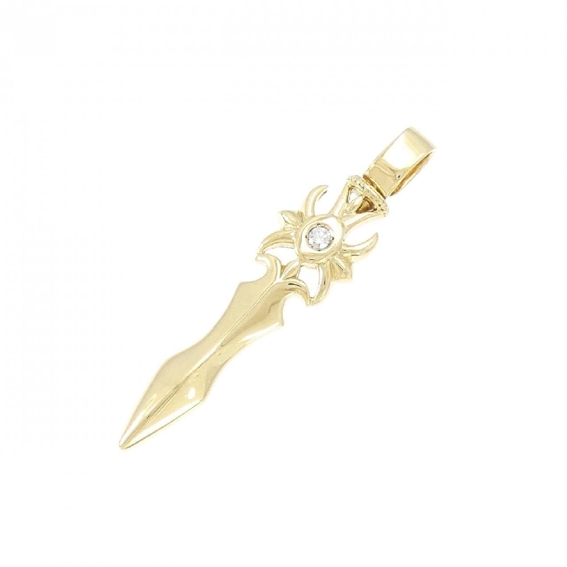 K18YG Dây chuyền kim cương 0.05CT - Hàng hiệu Chính hãng 864050