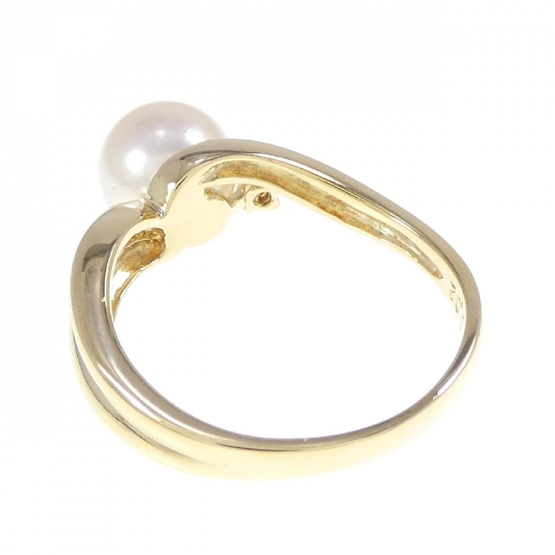 Nhẫn ngọc trai Akoya K18YG 7.5mm 668714