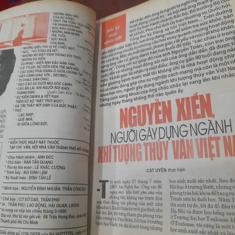 KIẾN THỨC NGÀY NAY số 203 ngày 20-03-1996 738000