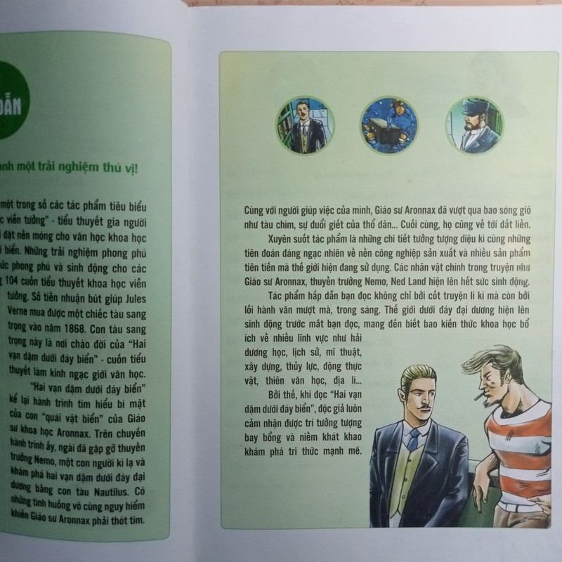 Sách Hai Vạn Dặm Dưới Đáy Biển - Tác giả Jules Verne - Thuộc loại sách Tác phẩm kinh điển 142541