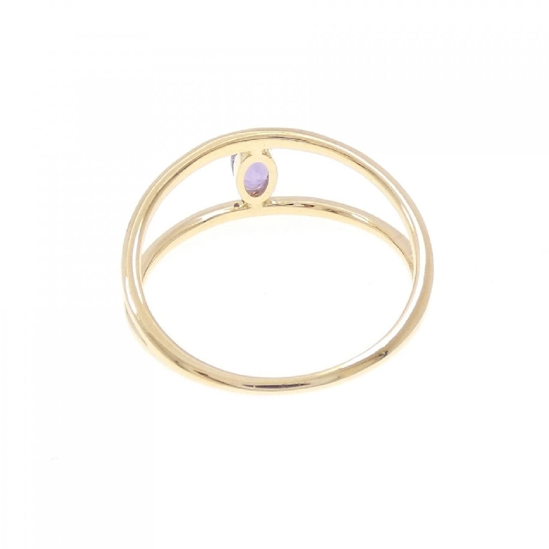 Nhẫn Amethyst K18YG - Hàng hiệu Authentic 848024