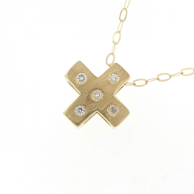 Dây chuyền kim cương 750YG/K18YG 0.05CT - Hàng hiệu Authentic 859178