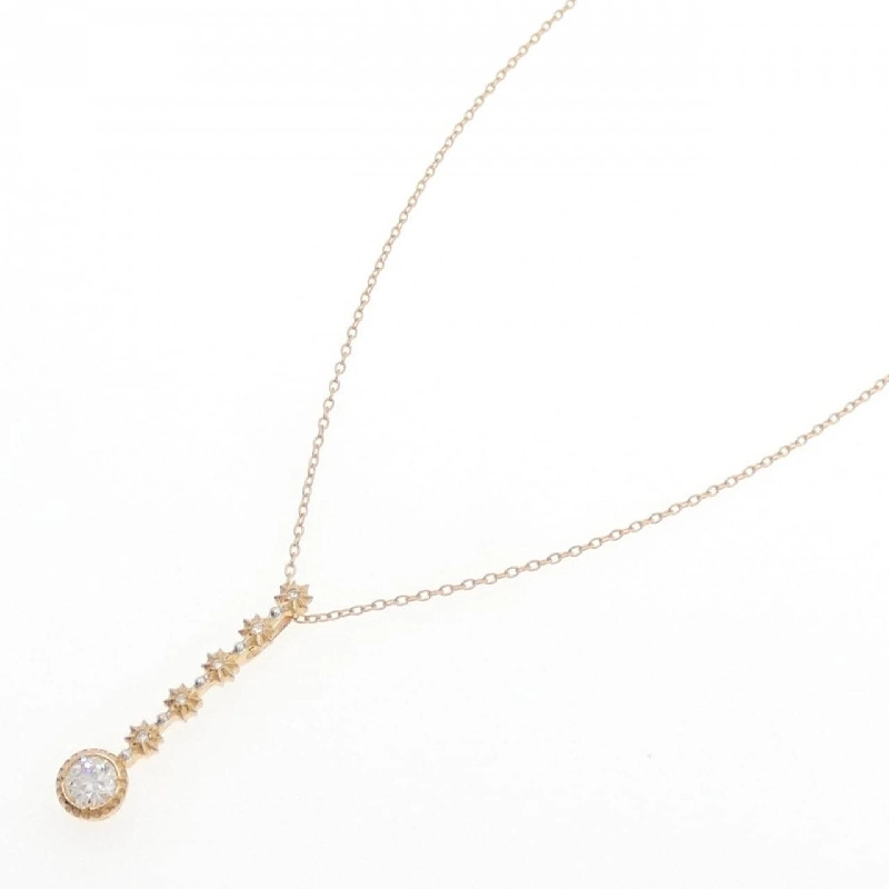 K18PG/K18WG Dây chuyền kim cương 0.348CT - Hàng hiệu Chính hãng 859084