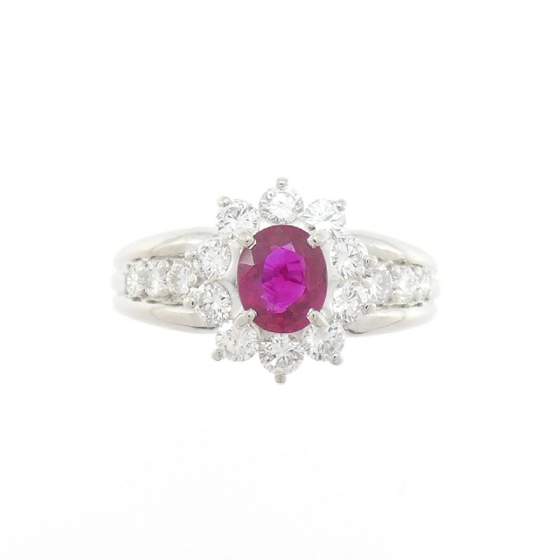 Nhẫn Ruby PT900 0.72CT - Hàng hiệu Chính hãng 850118