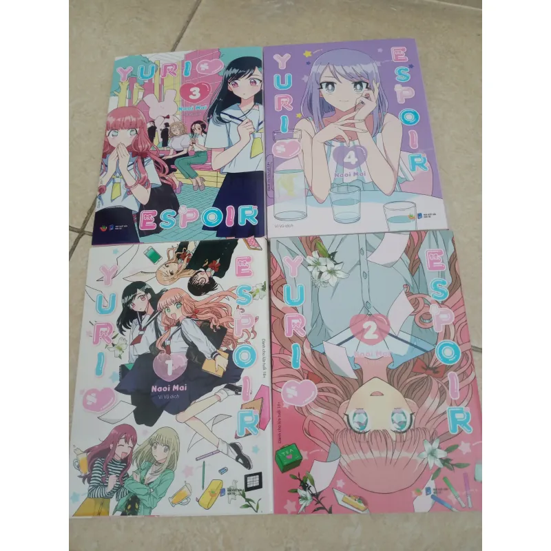Yuri Espoir 4 tập (chỉ có sách, không có phụ kiện) 796339