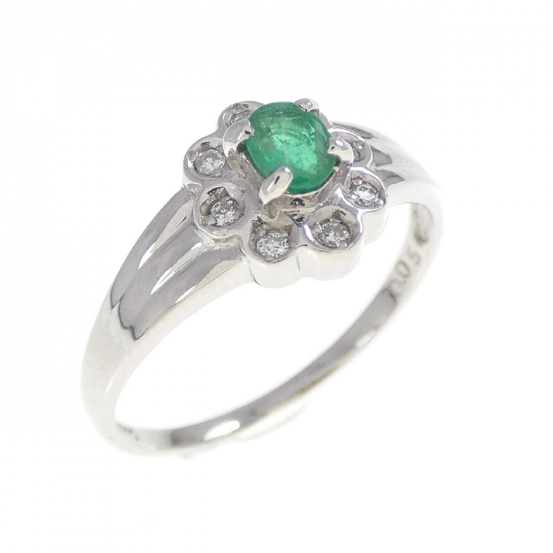 PT900 Nhẫn Ngọc Lục Bảo - Hàng hiệu Authentic 854344