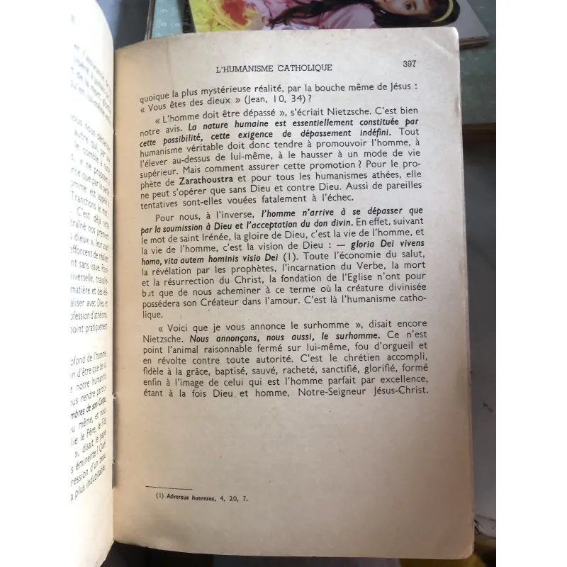 Vision chrétienne de l’homme et de l’univers - J.Berthelemy 1006300