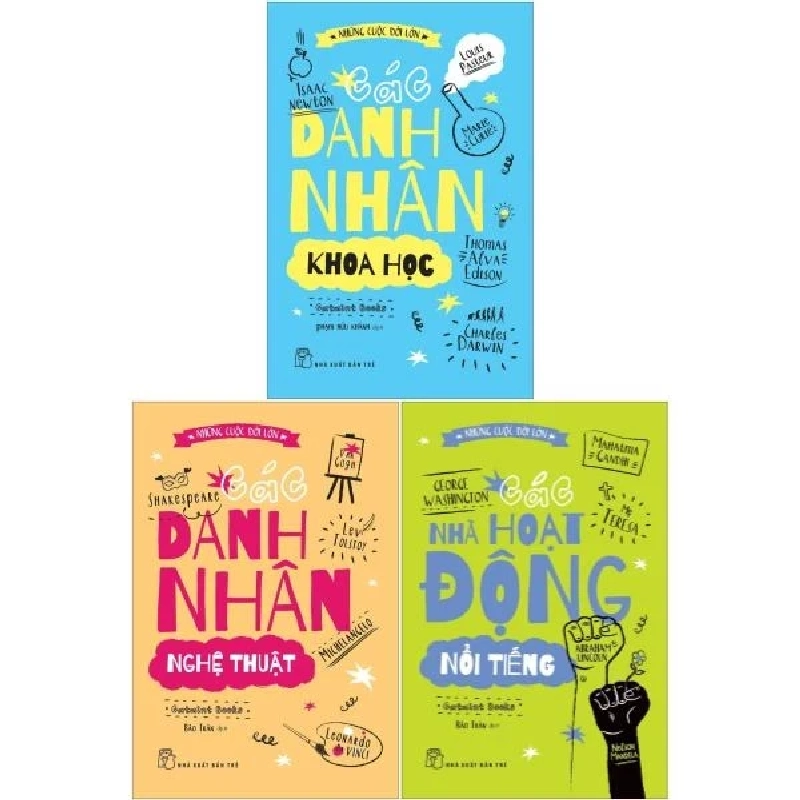 Những Cuộc Đời Lớn (Bộ 3 Cuốn) - Catmint Books 285649