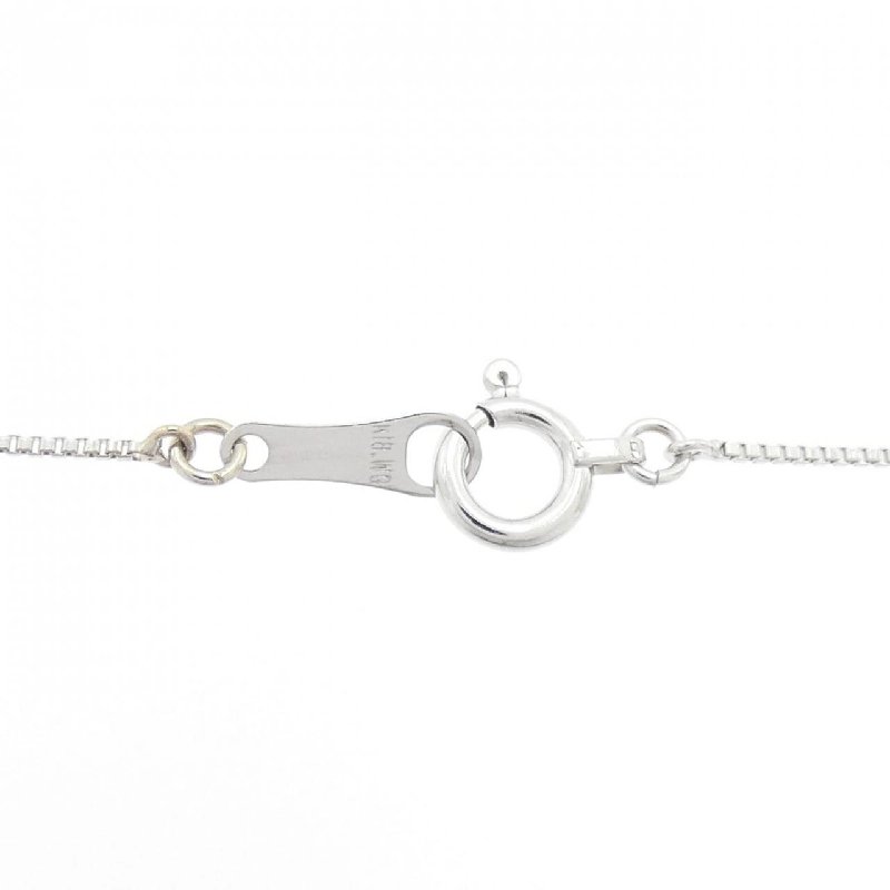 K18WG Dây chuyền kim cương hình trái tim 0.30CT - Hàng hiệu Chính hãng 860291