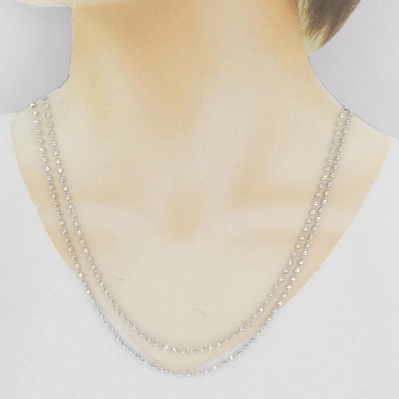 K18WG Necklace - Hàng hiệu Authentic 865024