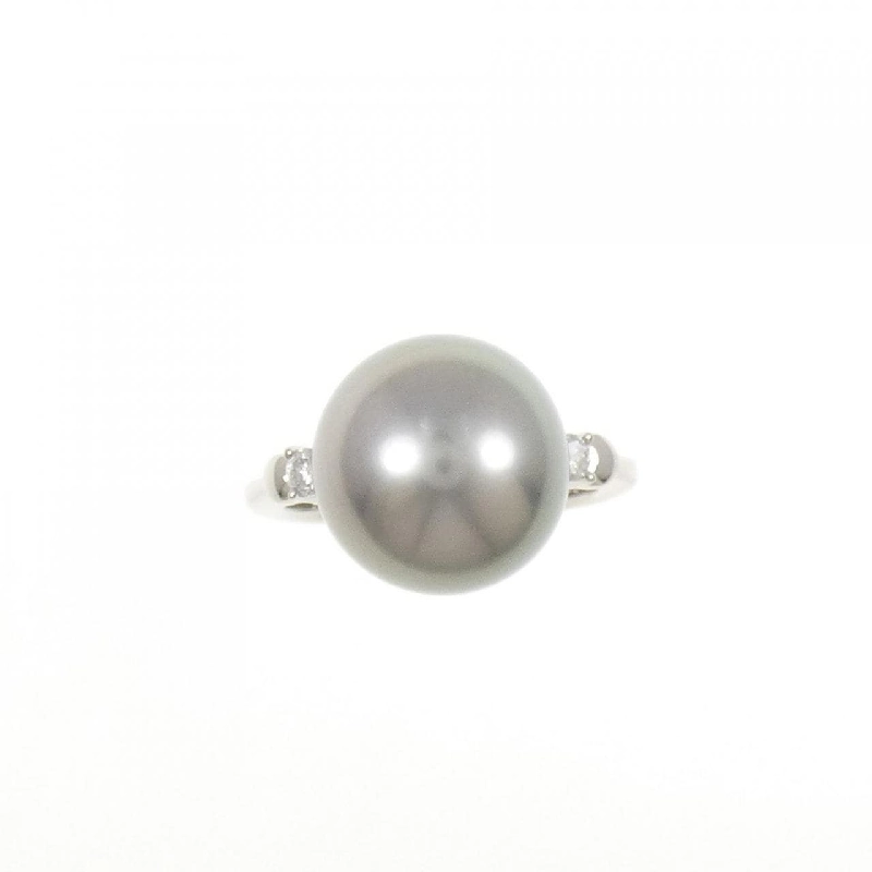 Nhẫn ngọc trai đen PT950 12.9mm - Hàng hiệu Authentic 848648